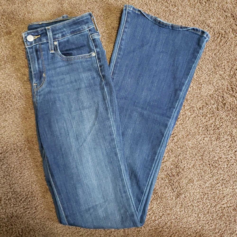 Levis boot cut jeans